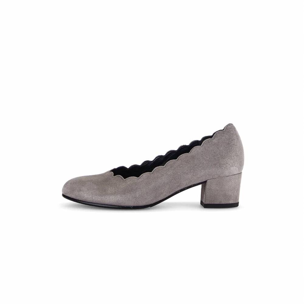 NEW GABOR women's 72-221 classic pump sandal in smoke